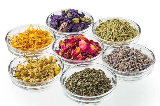 Herb tea for beauty